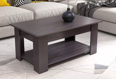 Lift Top Wood Coffee Table Soft Tea Table for Living Room